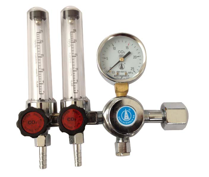二氧化碳雙管流量計減壓器YQC-03L型_臨海市大華儀表_配件產品_阿儀網